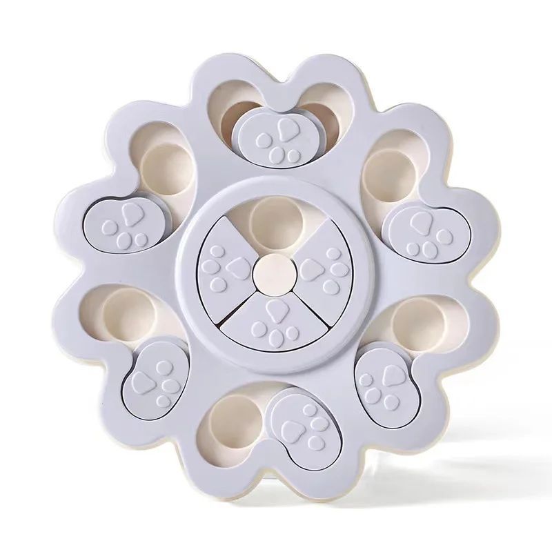 Flower Fun Puzzle Bowl for Happy Smart Dogs