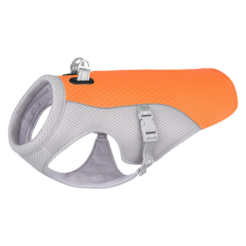 Heat-Resistant Dog Vest for Safe Summer Adventures