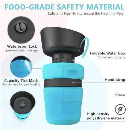 QuickSip Dog Bottle for Easy Outdoor Hydration