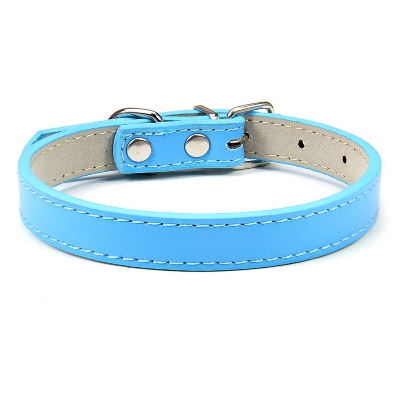 Premium Leather Collar for Confident Happy Pets