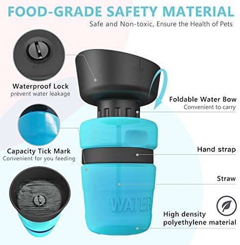 QuickSip Dog Bottle for Easy Outdoor Hydration