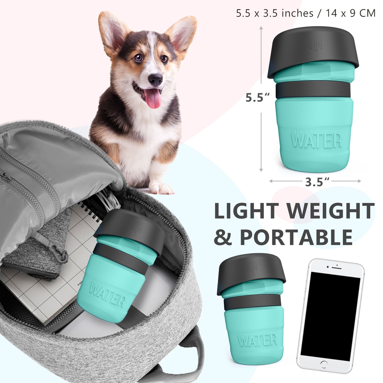 QuickSip Dog Bottle for Easy Outdoor Hydration