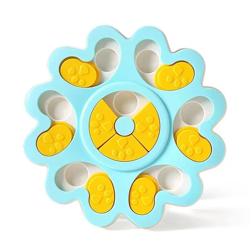 Flower Fun Puzzle Bowl for Happy Smart Dogs