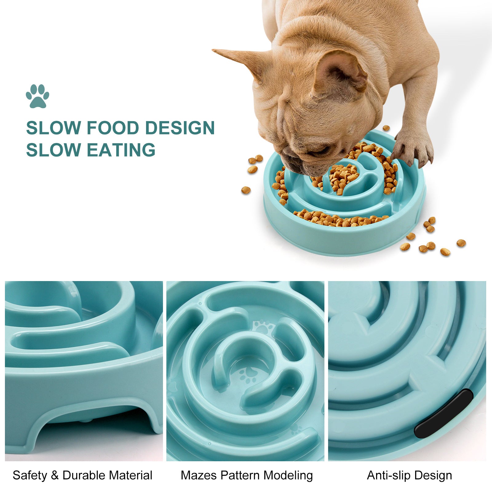 Slow & Steady Feeder for Better Dog Digestion