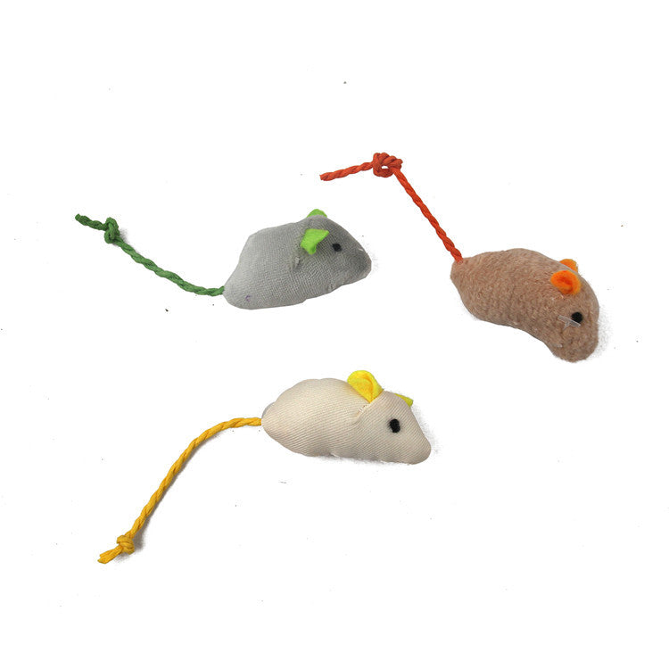 3-Pack Catnip Mouse Toys Your Cat Will Love