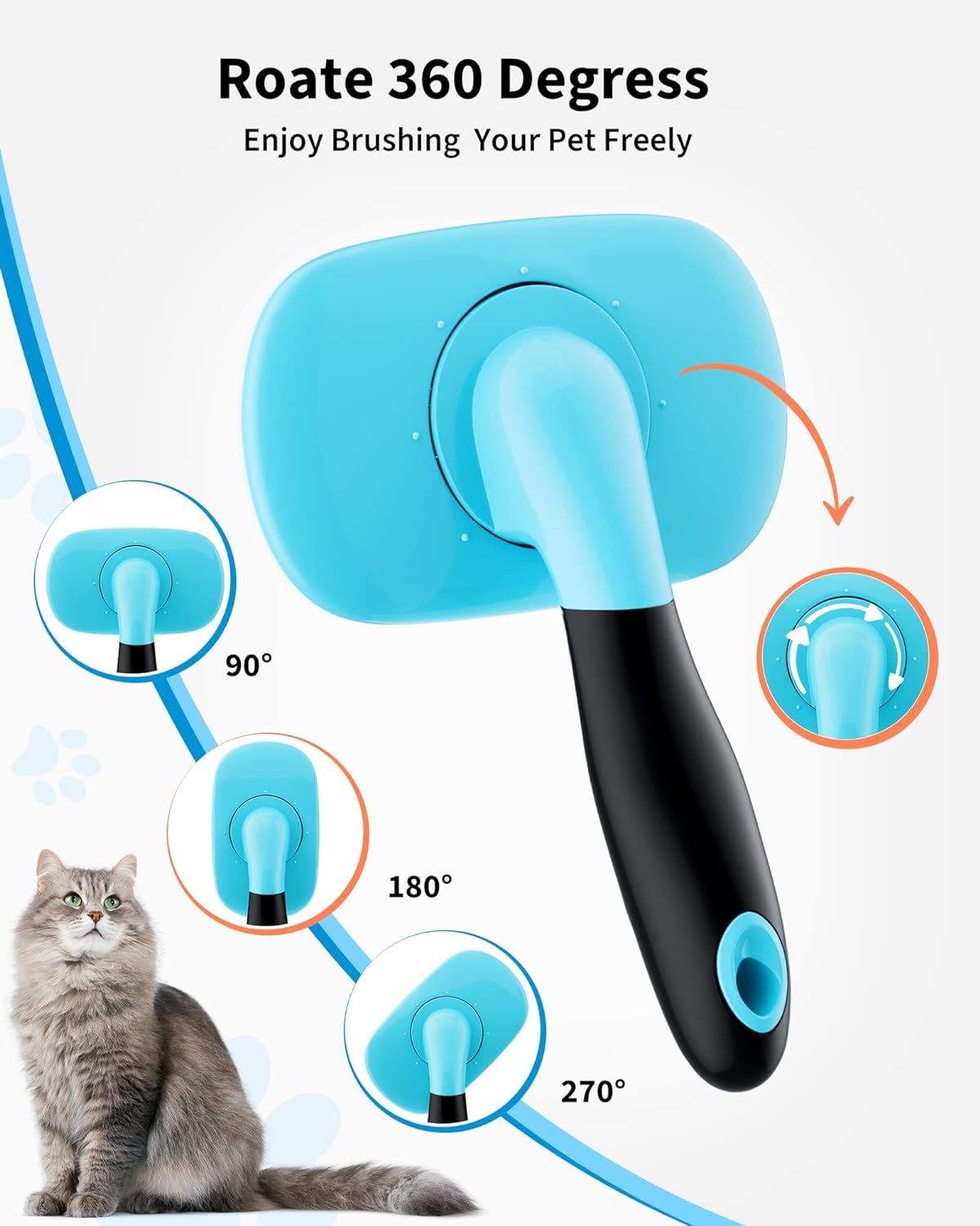 Effortless Grooming Brush for Dogs and Cats You’ll Love