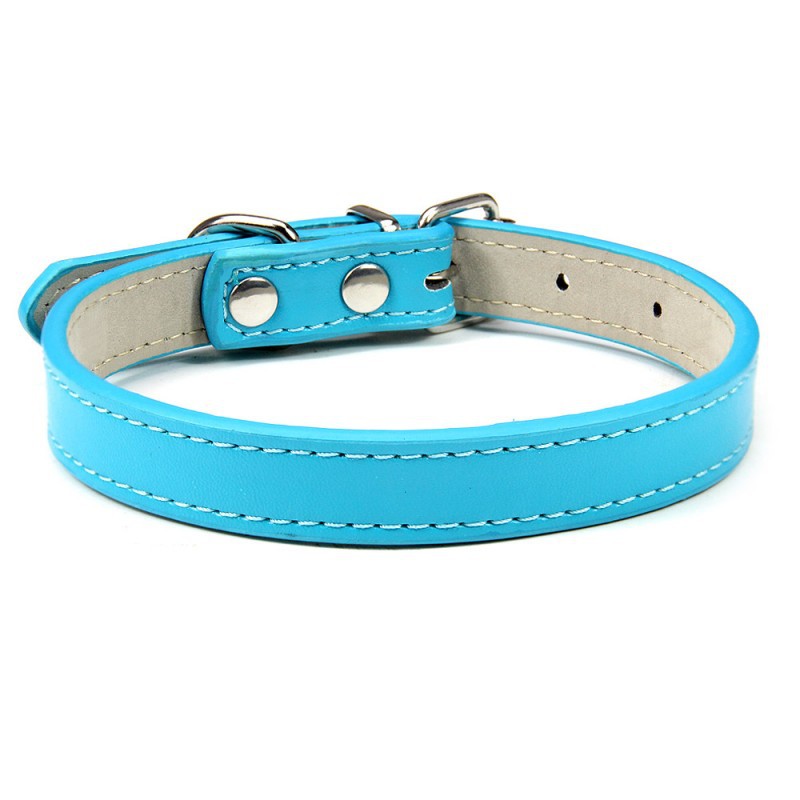 Premium Leather Collar for Confident Happy Pets