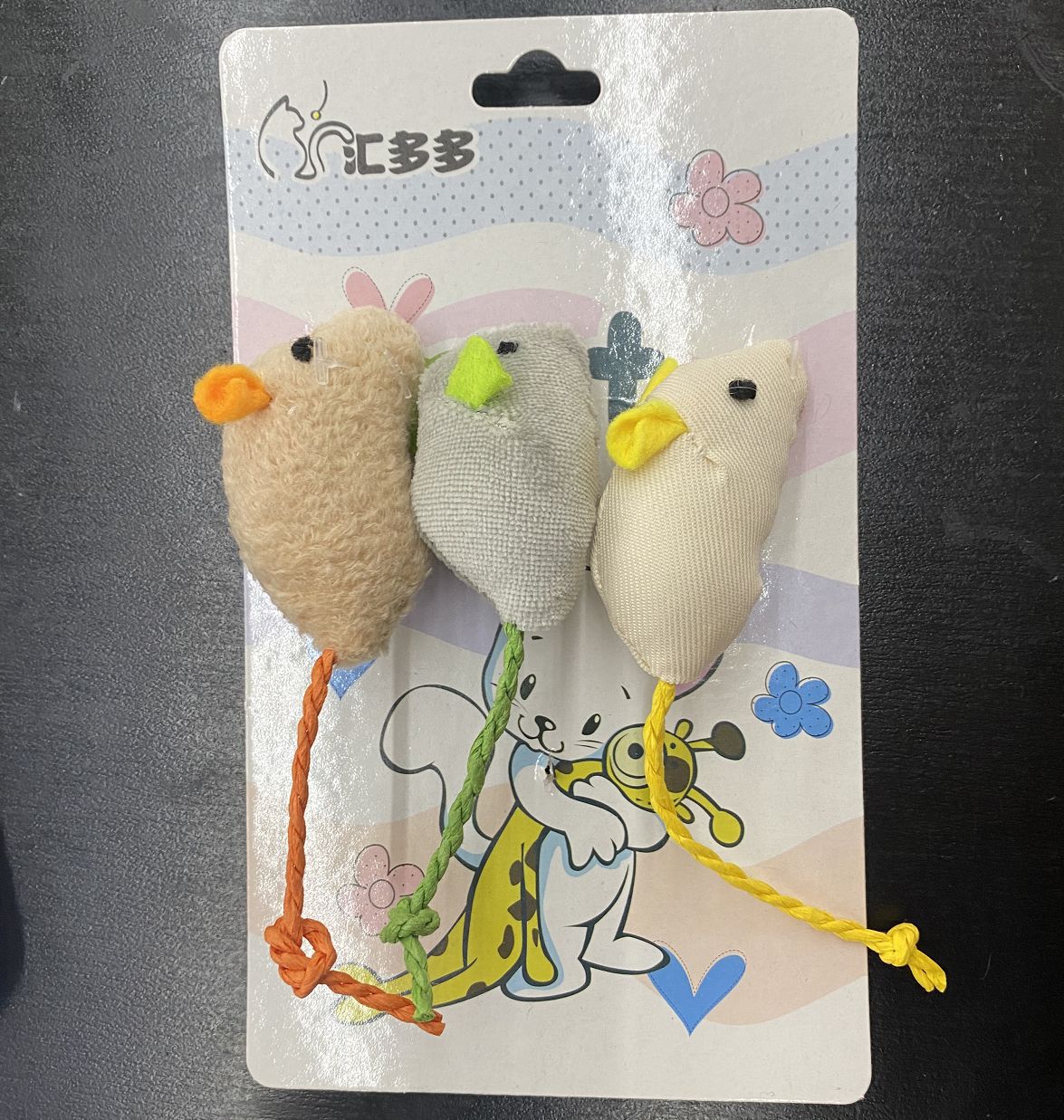 3-Pack Catnip Mouse Toys Your Cat Will Love