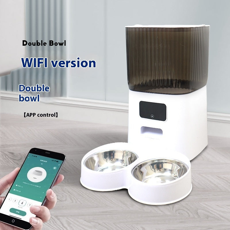 Smart 5L Automatic Pet Feeder for Stress-Free Feeding