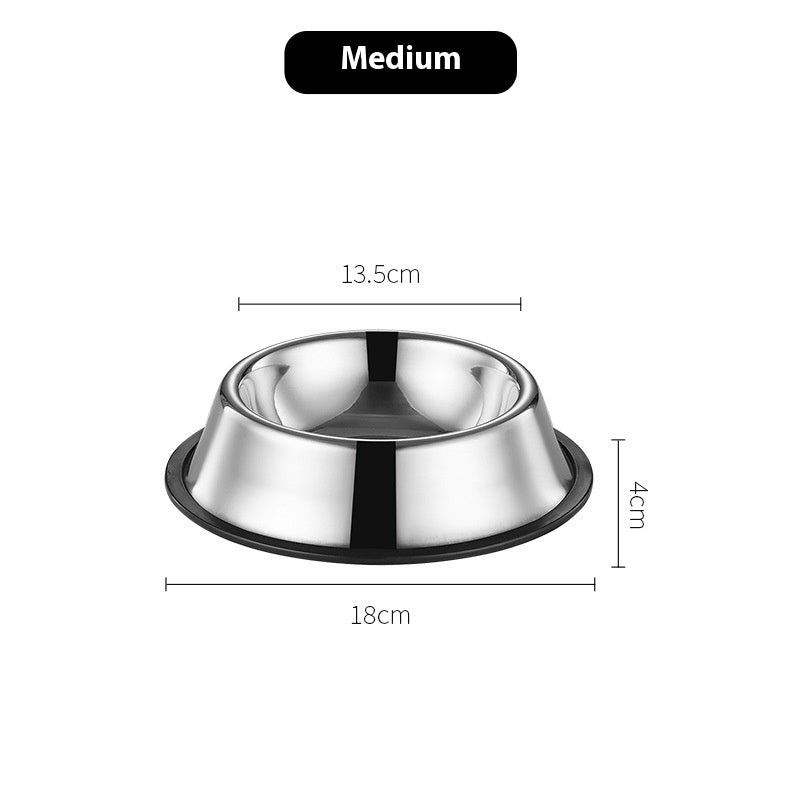 Anti-Slip Dog Bowl for Clean, Easy Feeding
