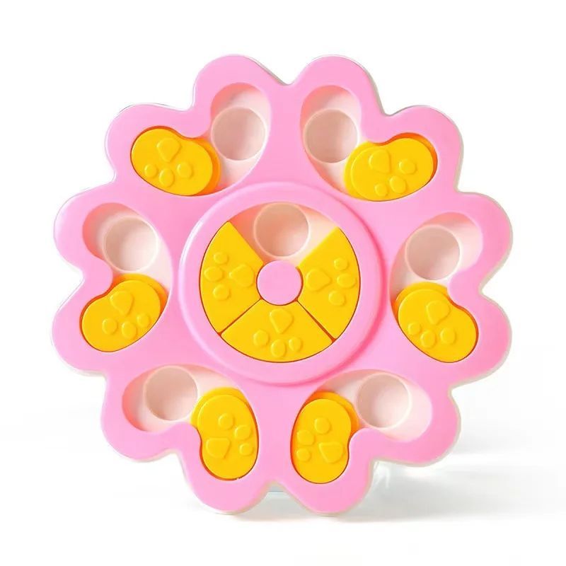 Flower Fun Puzzle Bowl for Happy Smart Dogs