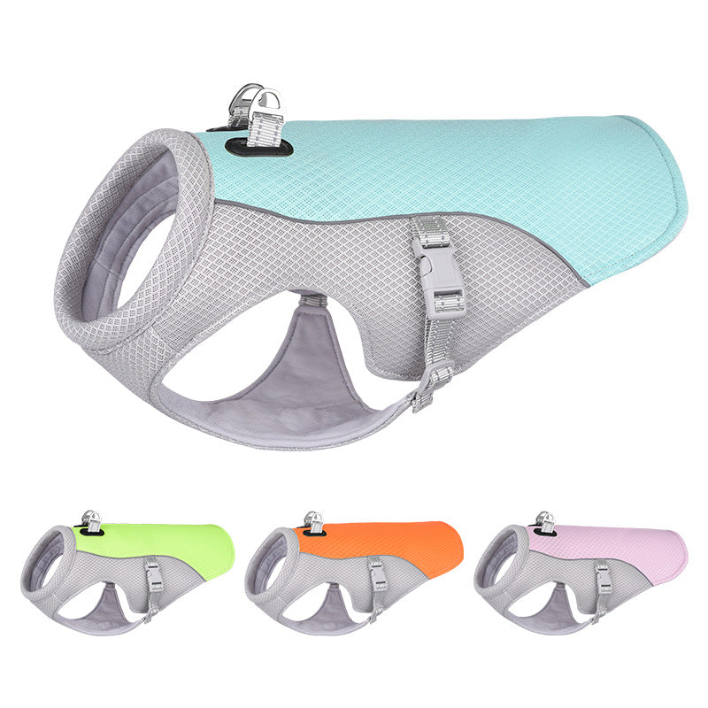 Heat-Resistant Dog Vest for Safe Summer Adventures