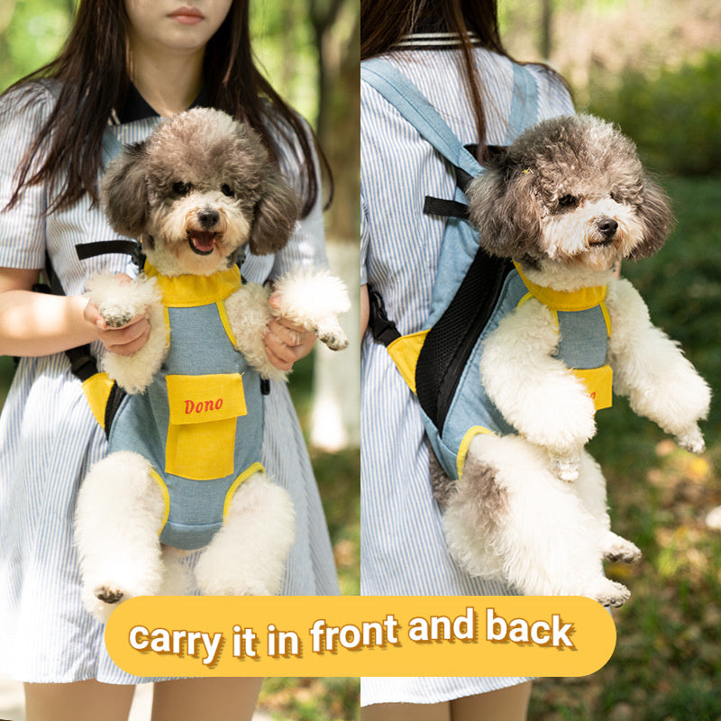 Cozy Pet Sling Carrier for Hands-Free Travel Comfort