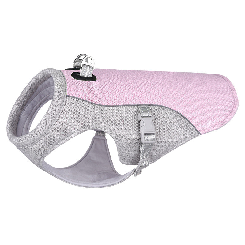 Heat-Resistant Dog Vest for Safe Summer Adventures