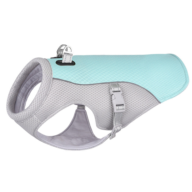 Heat-Resistant Dog Vest for Safe Summer Adventures
