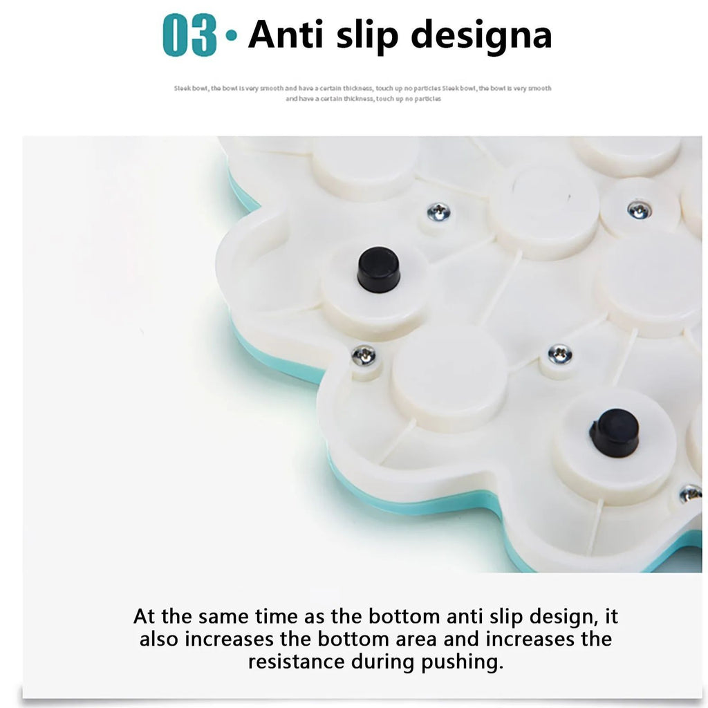 Flower Fun Puzzle Bowl for Happy Smart Dogs