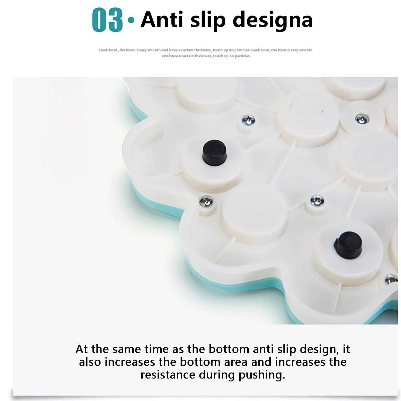 Flower Fun Puzzle Bowl for Happy Smart Dogs