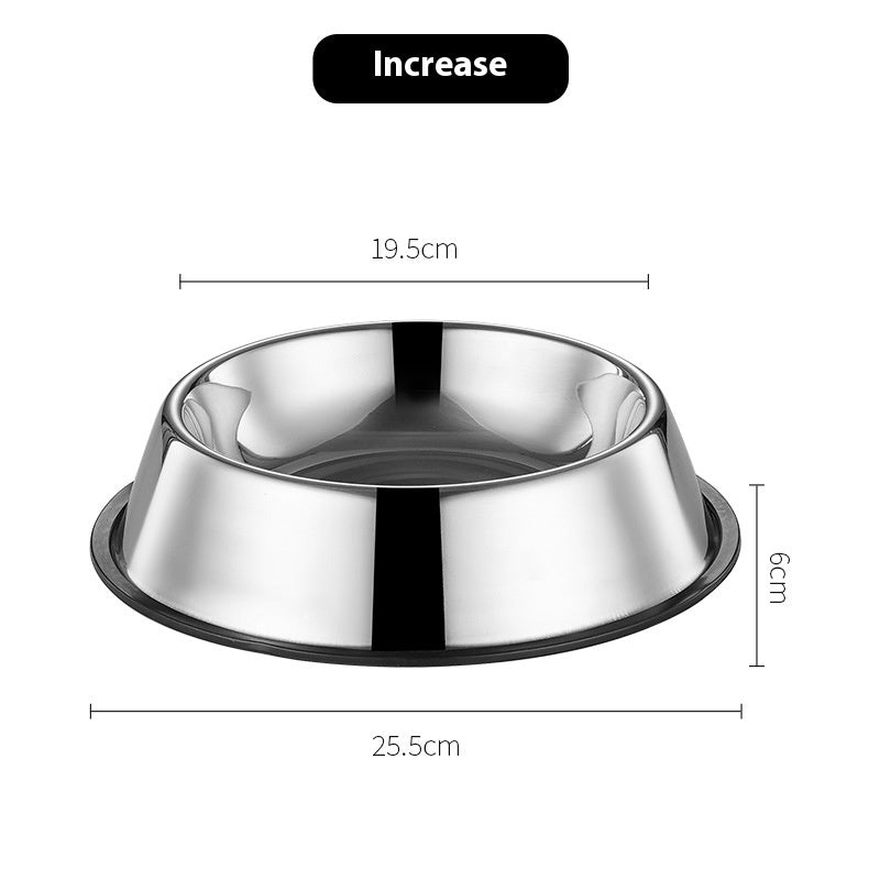 Anti-Slip Dog Bowl for Clean, Easy Feeding