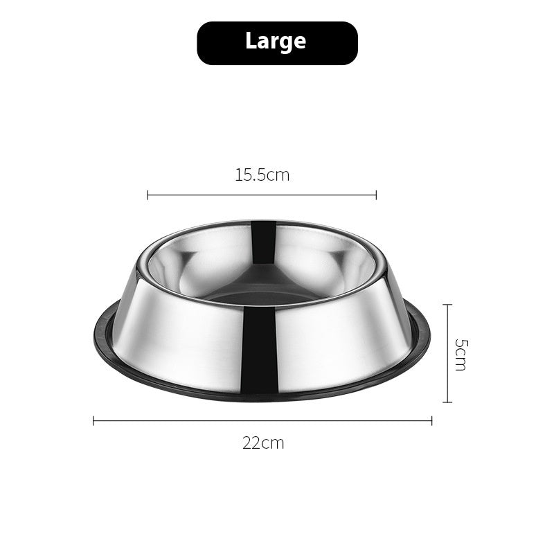 Anti-Slip Dog Bowl for Clean, Easy Feeding