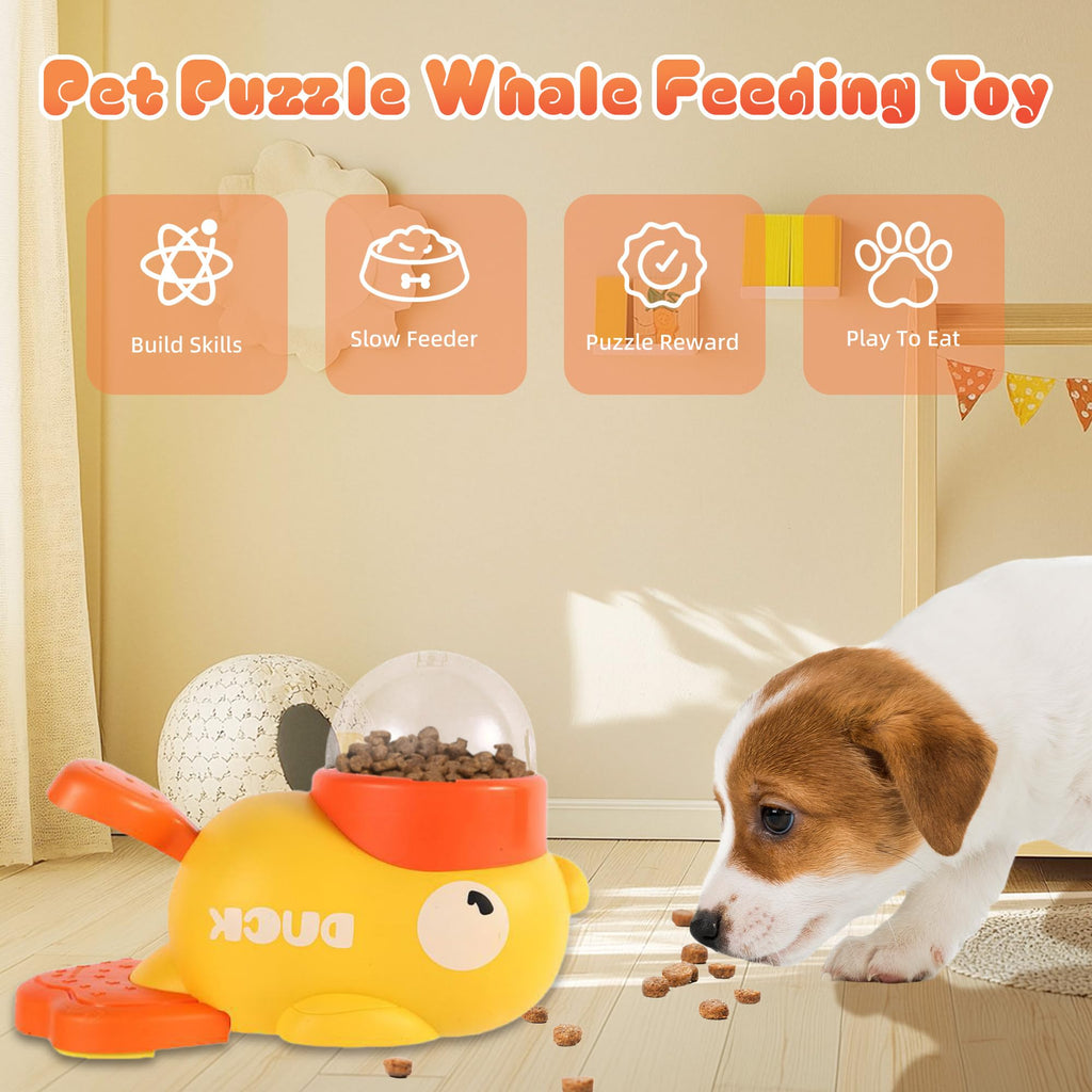 Quacky Brain Booster Treat Toy for Smart Pets