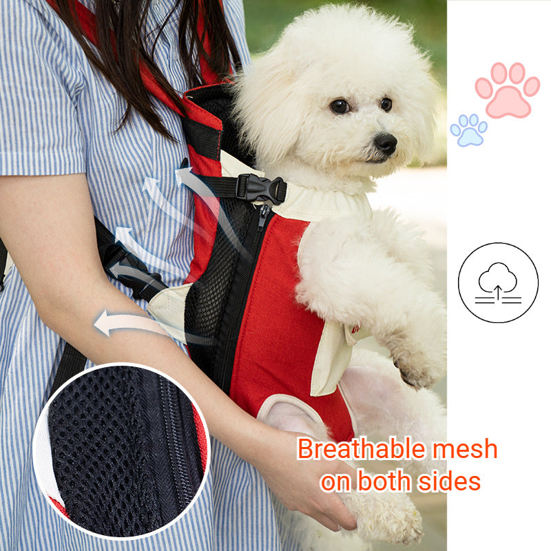 Cozy Pet Sling Carrier for Hands-Free Travel Comfort