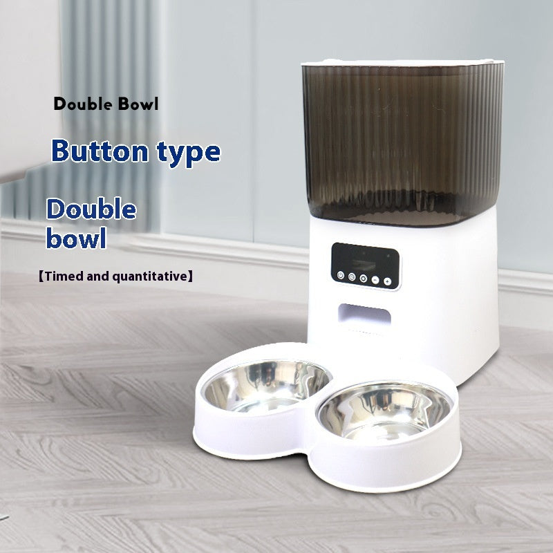 Smart 5L Automatic Pet Feeder for Stress-Free Feeding