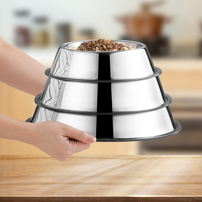 Anti-Slip Dog Bowl for Clean, Easy Feeding