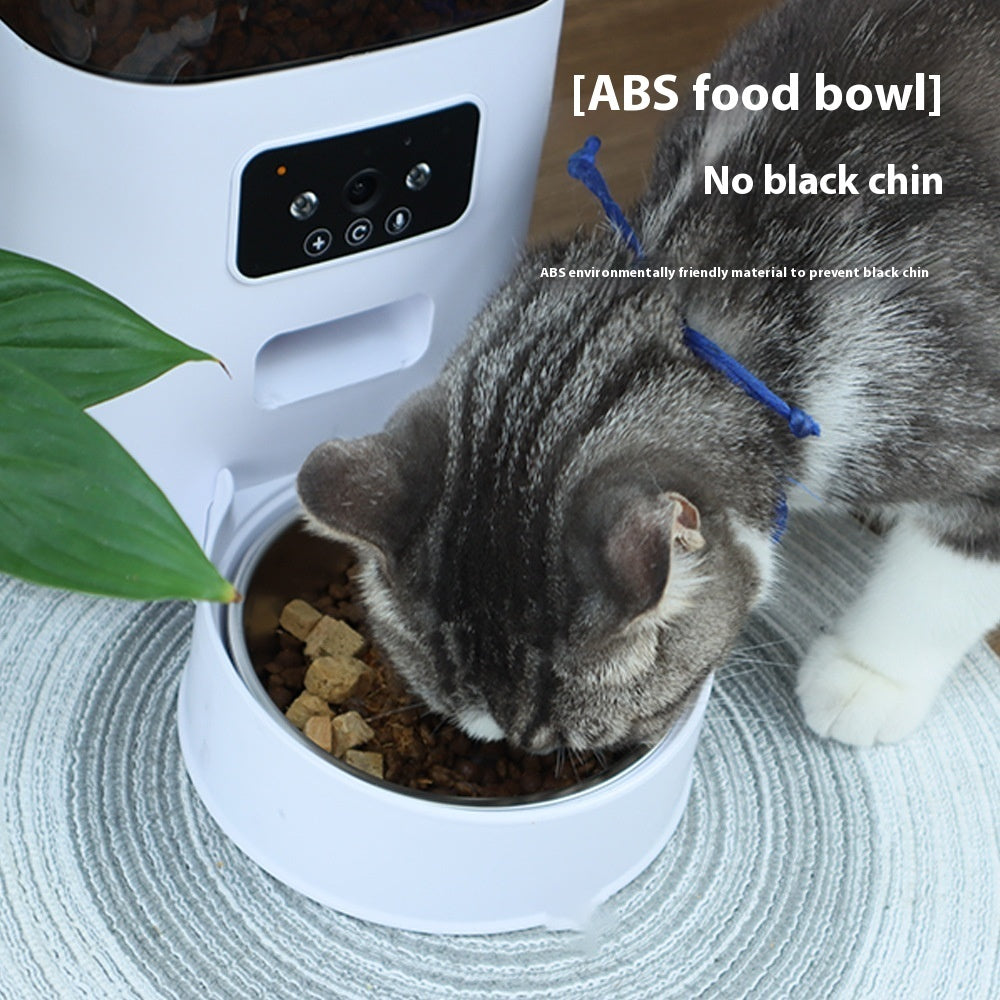 Smart 5L Automatic Pet Feeder for Stress-Free Feeding