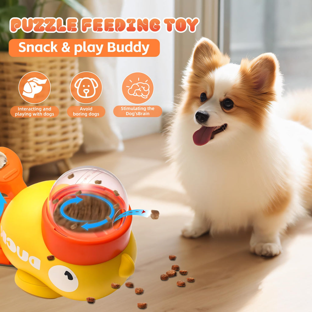 Quacky Brain Booster Treat Toy for Smart Pets
