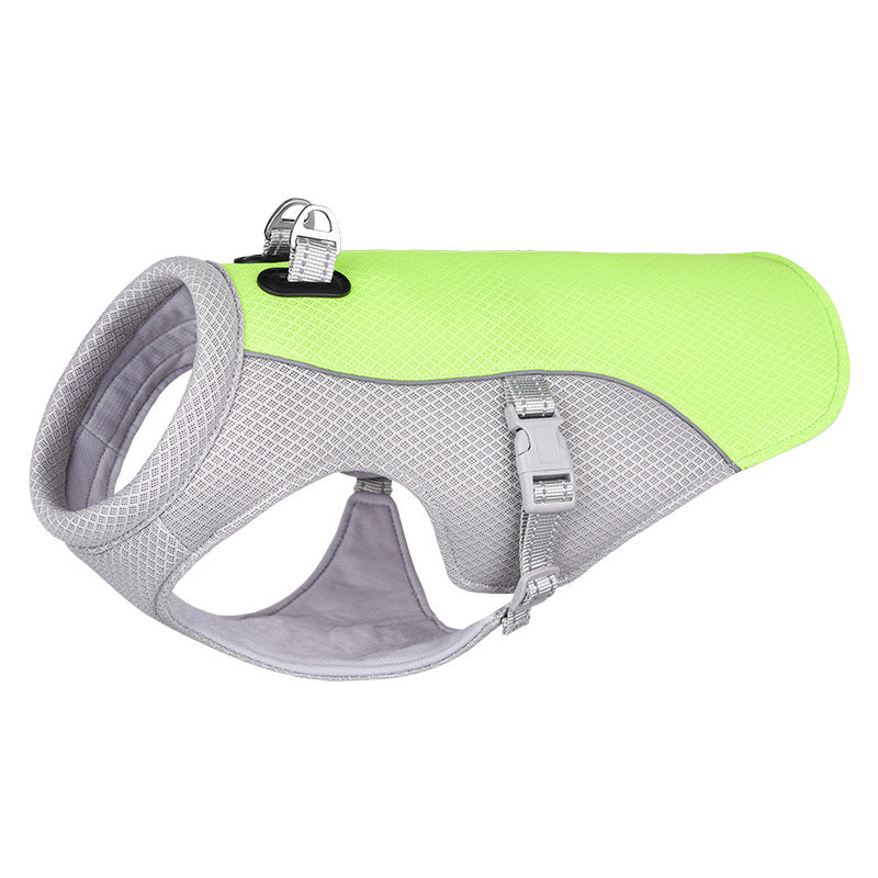 Heat-Resistant Dog Vest for Safe Summer Adventures